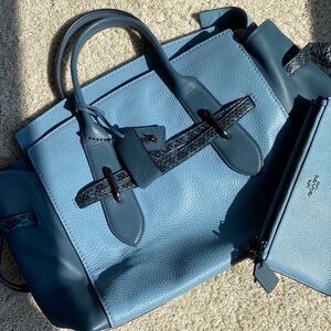 Coach shadow snakeskin Rare wallet as well bundled